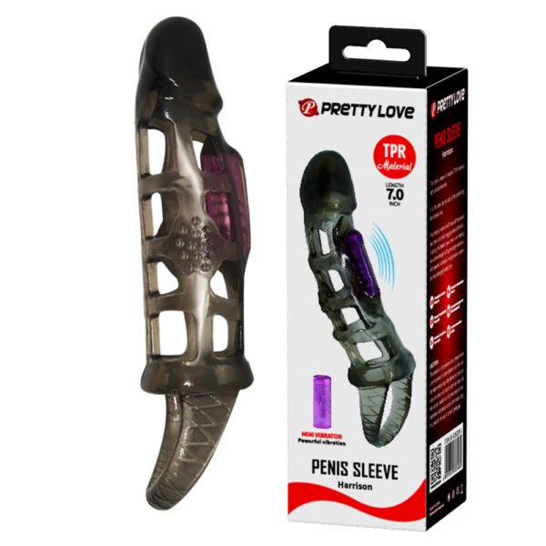 7.1" Vibrating Penis Sleeve BI-026209