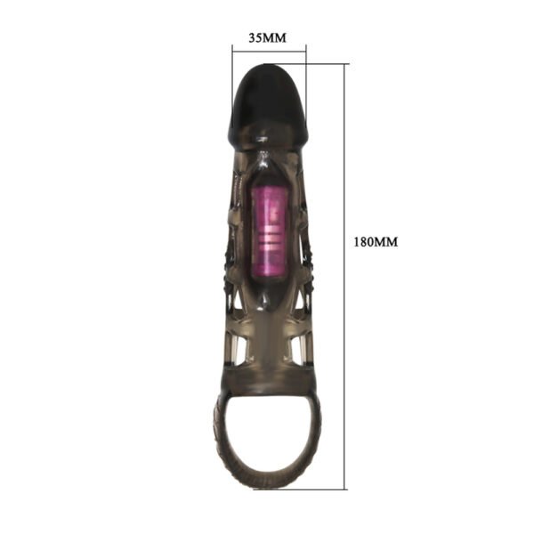 7.1" Vibrating Penis Sleeve BI-026209