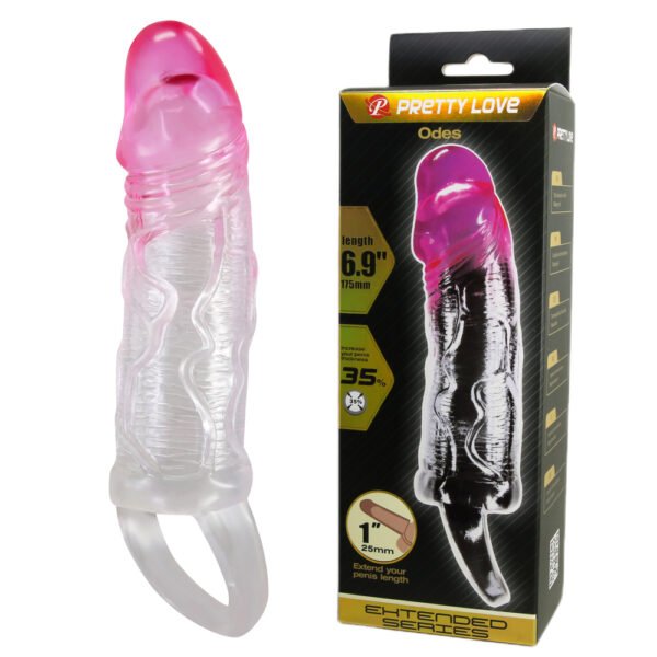 6.9" Vibrating Penis Sleeve BI-026210