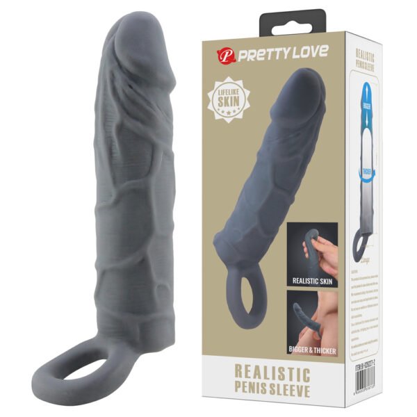 Prettylove 7" Lifelike Dildo Extension BI-026227