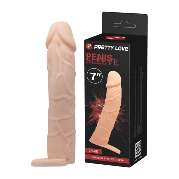7" Realistic Penis Sleeve BI-026227