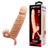 Prettylove 6.7" Vibration Flesh Penis Sleeve BI-026245