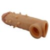 6.5" Silicone Studded Penis Sleeve