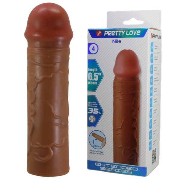 6.5" Lifelike Dildo Sleeve BI-026252