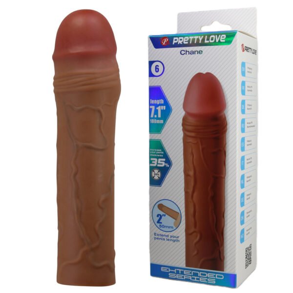 7.1" Realistic Dildo Sleeve BI-026254