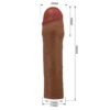 7.1" Realistic Dildo Sleeve BI-026254