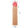 7.7" Realistic Cock Sleeve BI-026257