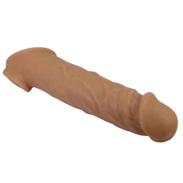 8" Liquid Silicone Lifelike Penis Sleeve