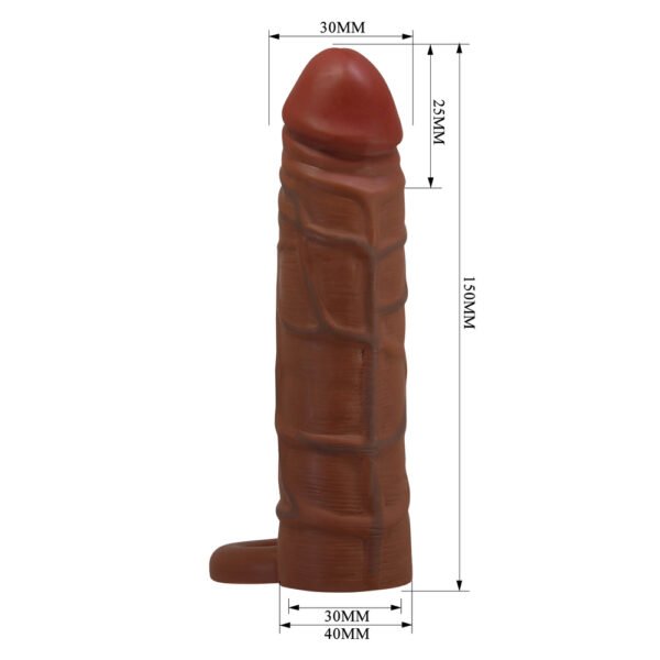 5.9" Lifelike Dildo Sleeve BI-026264