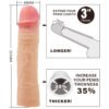 8.9" Lifelike Penis Extension BI-026272