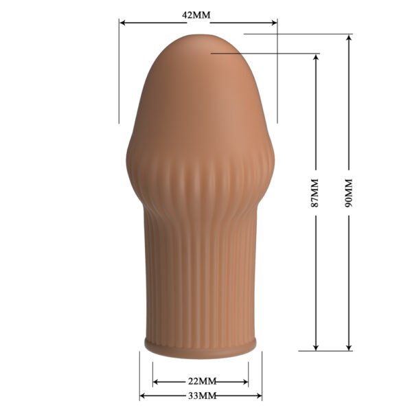 Striped Glans Penis Extension BI-026292