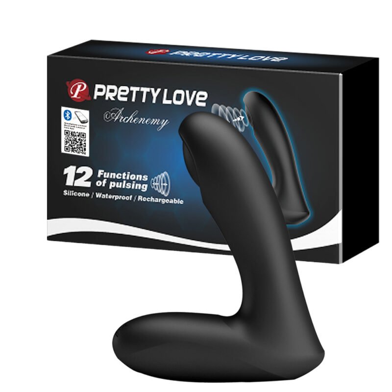 Prettylove Wireless Thumping Anal Plug BI-040080 Prostate Massager