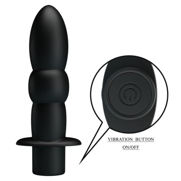 Silicone Anal Vibrator BI-040091