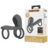 Prettylove Clit Stimulation 3in1 Cock Ring BI-040135
