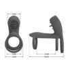 Clit Stimulation 3in1 Cock Ring