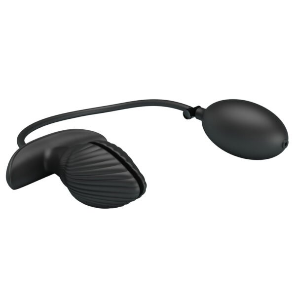 Vibrating Open Inflatable Anal Plug