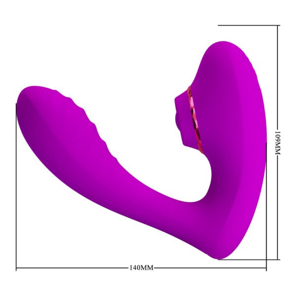 Clit Suction Shell Vibrator - Nauty