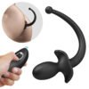 Remote Control Vibrating Tailed Anal Plug