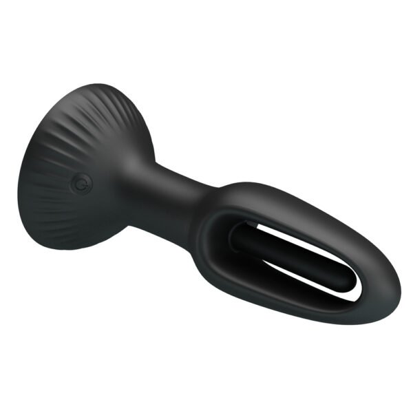 Silicone Wiggling Anal Plug - Hubert