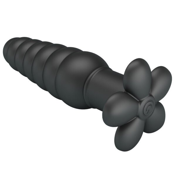 Floral Base Anal Beads Vibrator