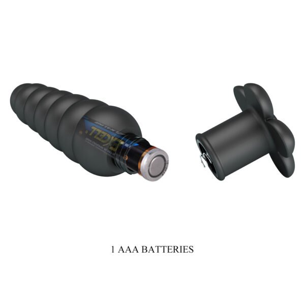 Floral Base Anal Beads Vibrator