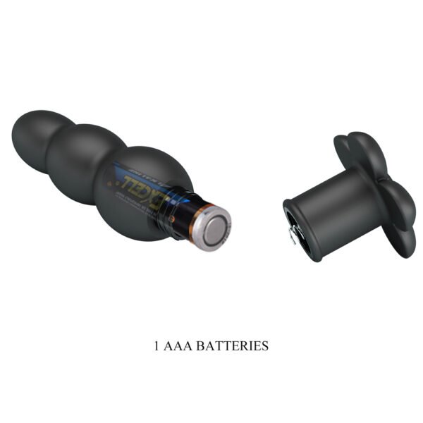 Floral Base Anal Beads Vibrator