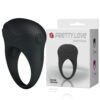 Prettylove Vibrating Silicone Erection Ring BI-210136