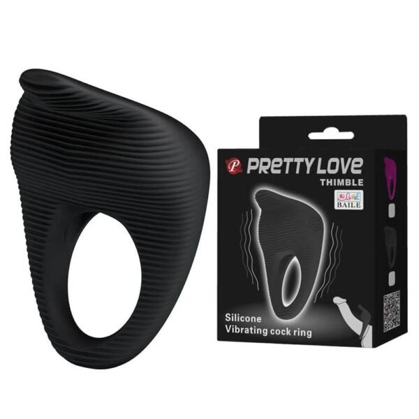 Prettylove Vibrating Stay Stronger Ring BI-210142