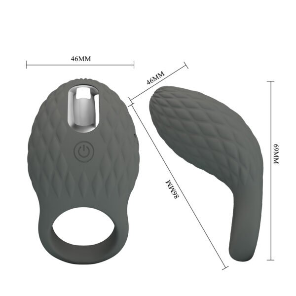 Clit Stimulation 2in1 Cock Ring BI-210192