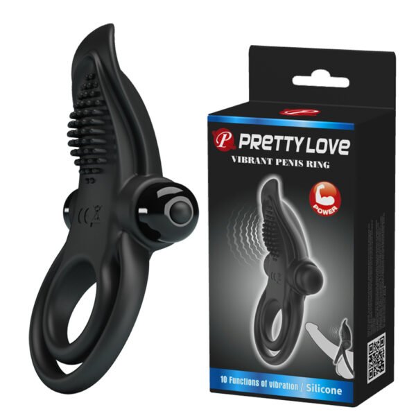 Vibrating Brush Cock Ring BI-210203