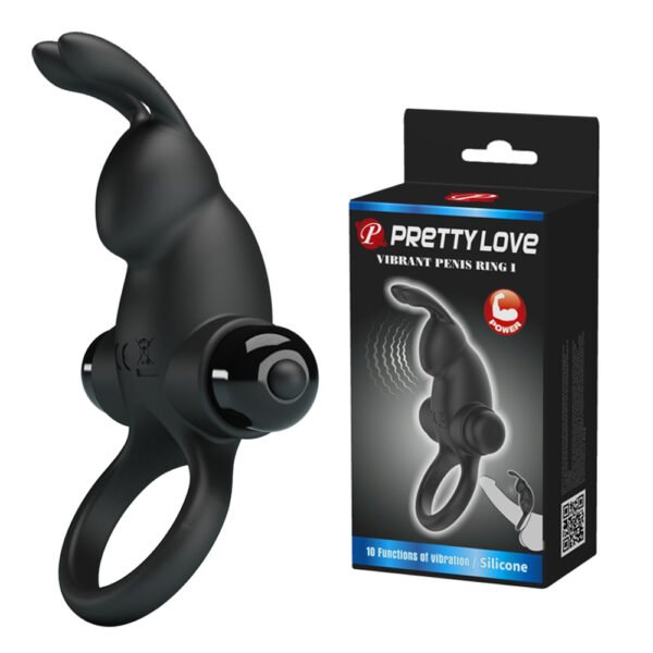 Vibrating Rabbit Cock Ring BI-210204