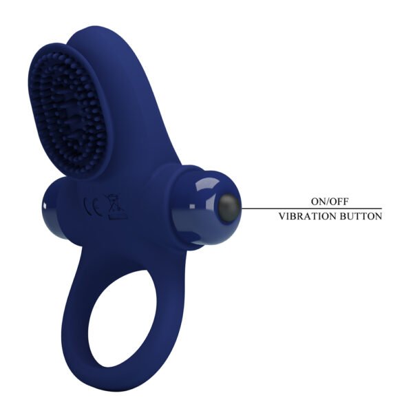 Vibrating  Brush Cock Ring BI-210205