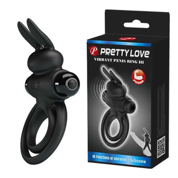 Vibrating Bunny Cock Ring BI-210206