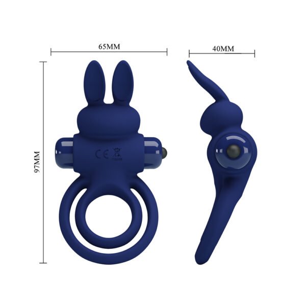 Vibrating Bunny Cock Ring BI-210206