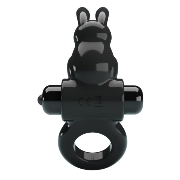 TPR Vibrating Bunny Cock Ring BI-210245