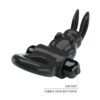 TPR Vibrating Bunny Cock Ring BI-210245