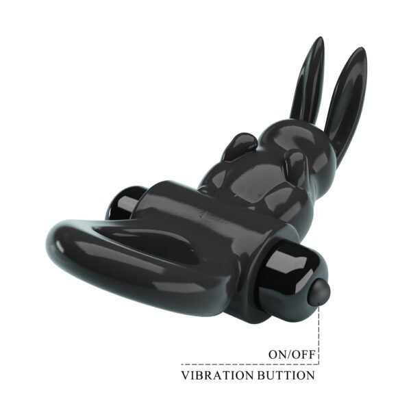 TPR Vibrating Bunny Cock Ring BI-210245