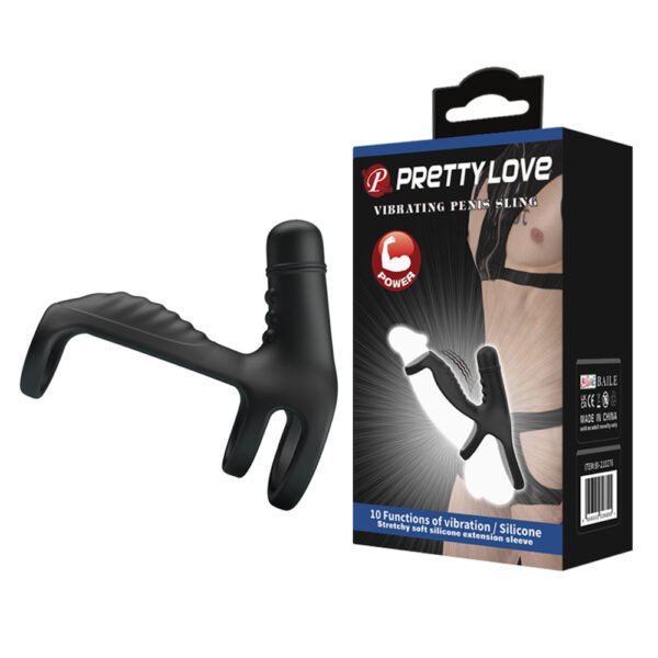 Clitoral 3in1 Vibrating Cock Ring BI-210276