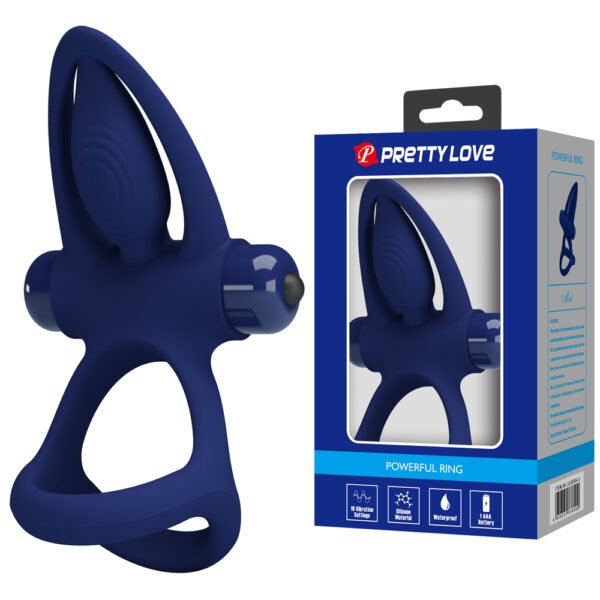 Prettylove Clit Stimulation Cock Ring BI-210306