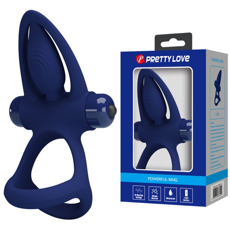 Prettylove Clit Stimulation Cock Ring BI-210306