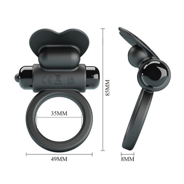 Vibrating Bunny Cock Ring BI-210316