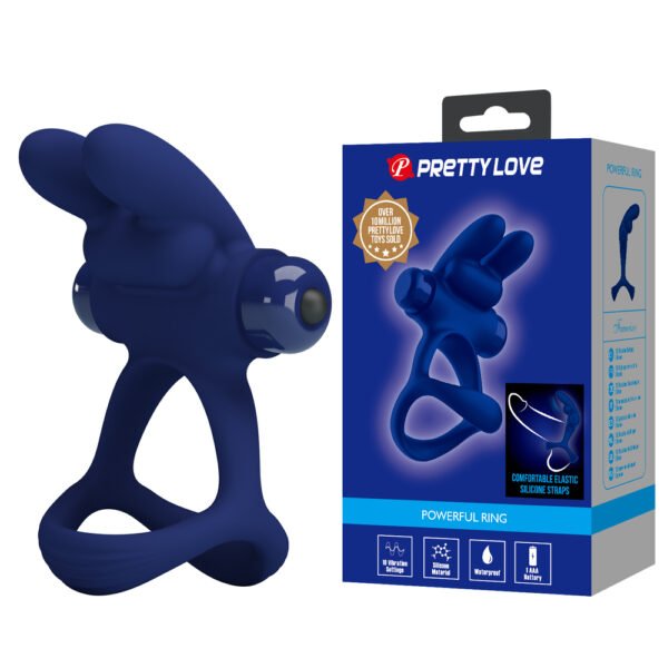 2in1 Bunny Cock Ring BI-210320