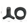 Silicone 2in1 Cock Ring BI-210322