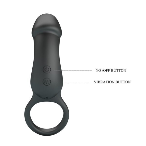 Silicone O Ring Dildo Anal Vibrator