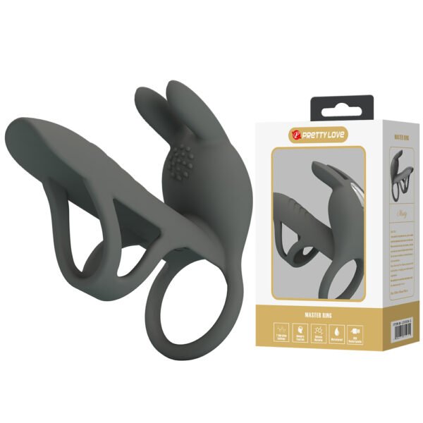 Clit Stimulation 3in1 Cock Ring BI-210326