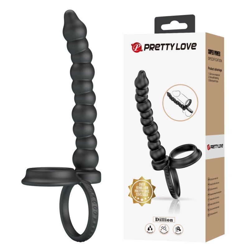 Prettylove Anal Beads Cock Ring BI-210331