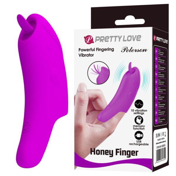 Prettylove G-Spot Lick Finger Vibrator BI-300062