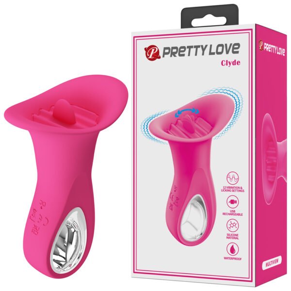 Prettylove Clitoral Licking Vibrator BI-300080
