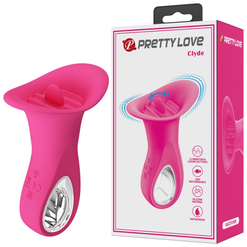 Prettylove Clitoral Licking Vibrator BI-300080
