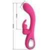Silicone Jack Rabbit Vibrator BI-300087